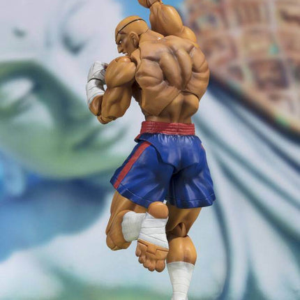 Sagat Tamashii Street Fighter S.H. Figuarts Action Figure Sagat Tamashii Web Exclusive 17 cm